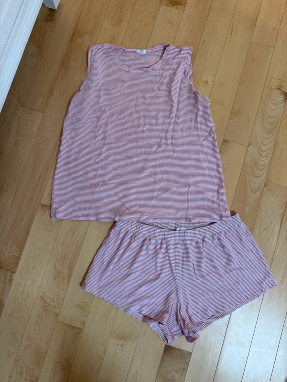 LAKE Pajamas Pima Tank Short Weekend Pajama Set